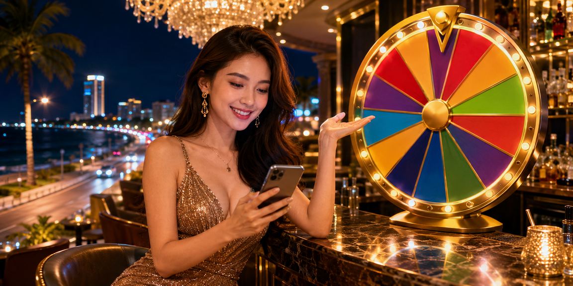 Người dùng Phan Thiết theo dõi lucky draw và kiểm tra thanh toán VND
